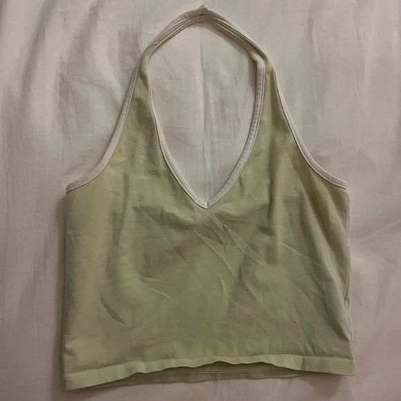 BRANDY MELVILLE mint green halter top - Picture 1 of 2